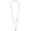 Pilgrim TABITHA recycled 3-in-1 necklace silver-plated