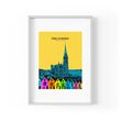 Jando St Colman's Cathedral Print A4