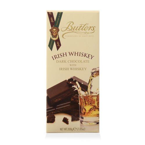 Butlers Milk Chocolate Irish Whiskey Truffle Bar 200g
