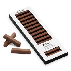 Hotel Chocolat Caramel Chocolate Batons 15 chocolate batons cast in mellow caramel to create our caramel chocolate fingers.