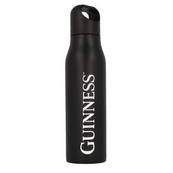 Guinness Black metal water bottle