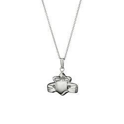 Claddagh Sterling Silver Necklace 20"