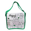 Traditional Craft Kids White/Green Flaherty Flock Colour Me Bag  One Size