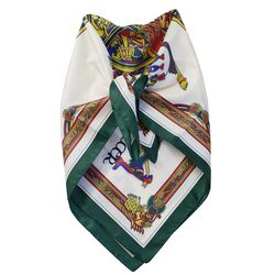 Book of Kells The Book of Kells Square Signature Scarf  Green 