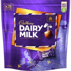 Cadbury Dairy Milk Chocolate chunks bag 300g