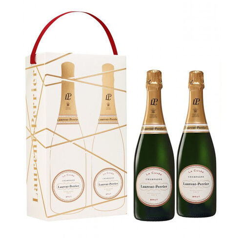 Laurent Perrier Le Brut Twinpack Champagne 2x 75CL