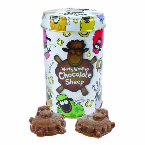 Wacky Woolies Chocolate Sheep In A Can
