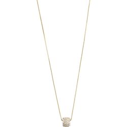 Pilgrim SHEA recycled crystal pendant necklace gold-plated