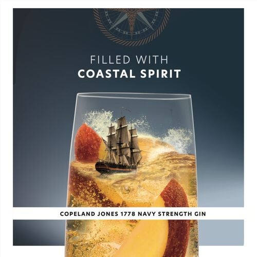 Copeland Copeland Jones 1778 Navy Strength Gin 70cl