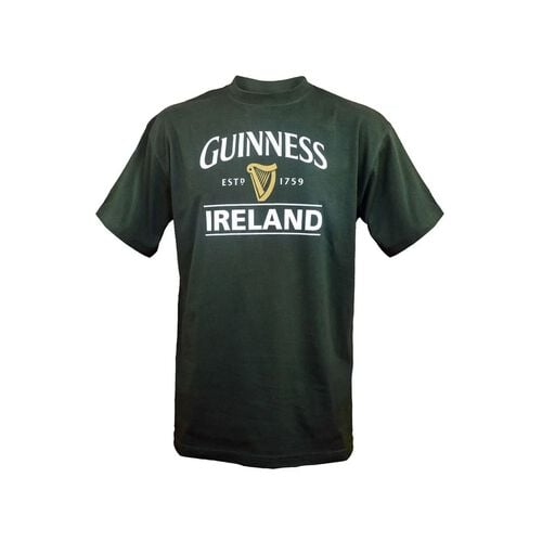 Guinness Guinness Green T-Shirt With Harp Logo