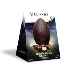 Guinness Dark Chocolate Rugby Ball 220g   