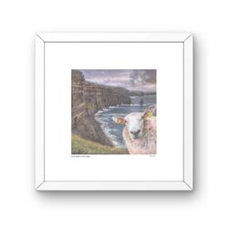 Kelly Hood The Cliff Of Moher Mounted Print 