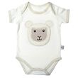 Patrick Francis Patrick Francis Cream Sheep Organic Cotton Baby Vest  0/6