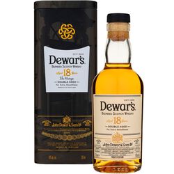Dewar's 18 Year Old Blended Scotch Whiskey 20cl