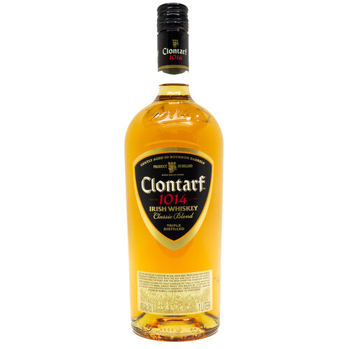 Clontarf Black Irish Whiskey 1L
