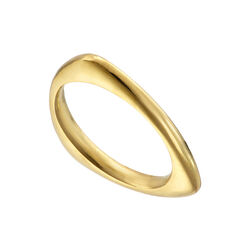 Trinity Gold Plated Ring L L