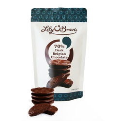 Lily O Briens 70%  Beligan Dark Chocolate Share Bag