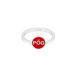 Melissa Curry PÓG SPINNING RING - Ring Size 54 Red