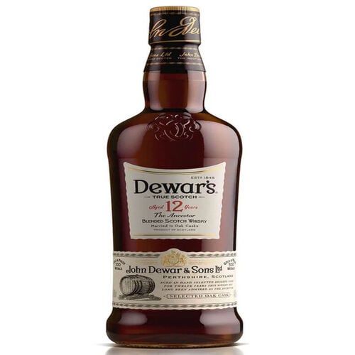 Dewar's 12 Year Old Scotch Whisky  1L